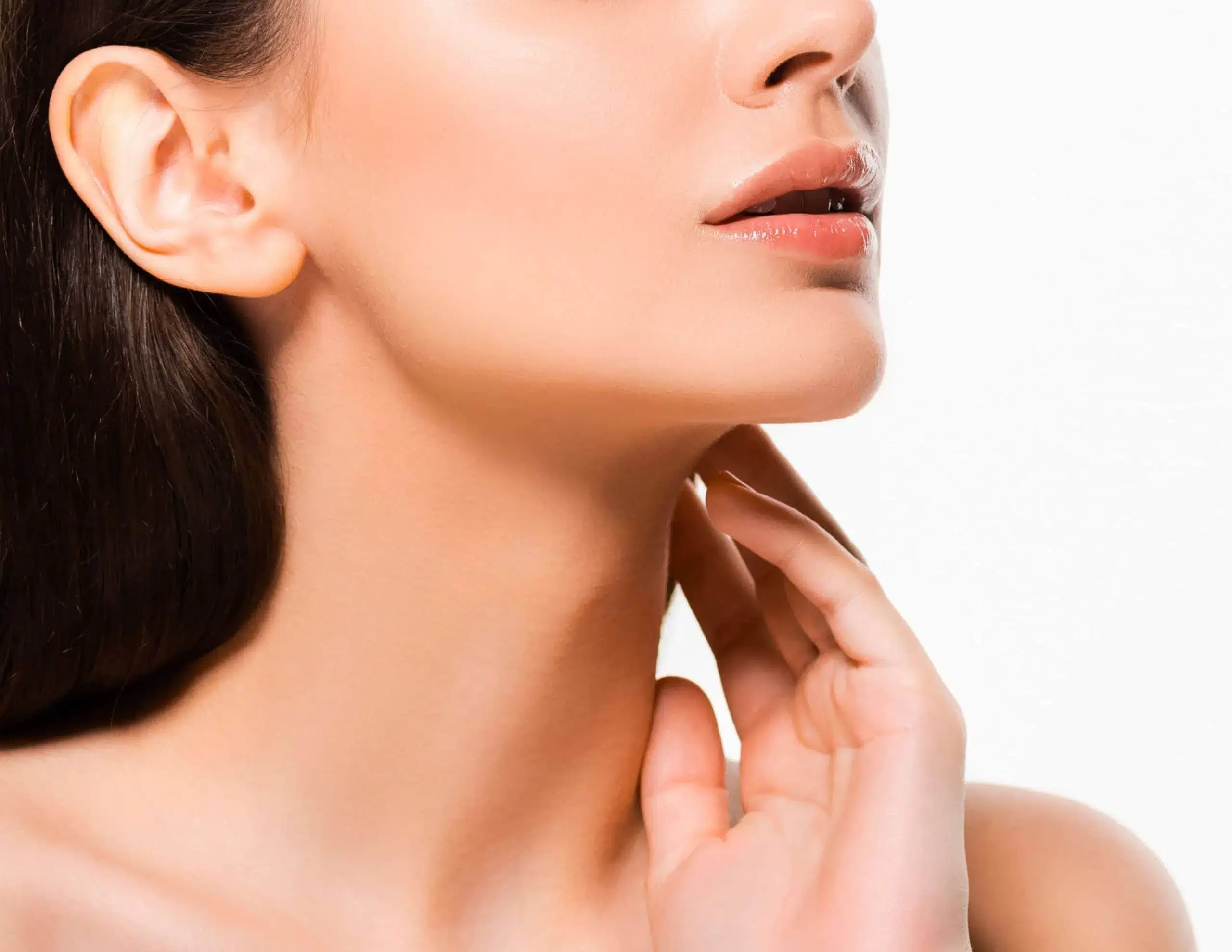 Hawaii non-surgical HIFU treatments in Honolulu for jawline and chin.