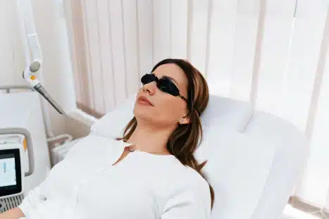 CoolPeel CO2 precision laser resurfacing helps renew skin and smooth skin texture.